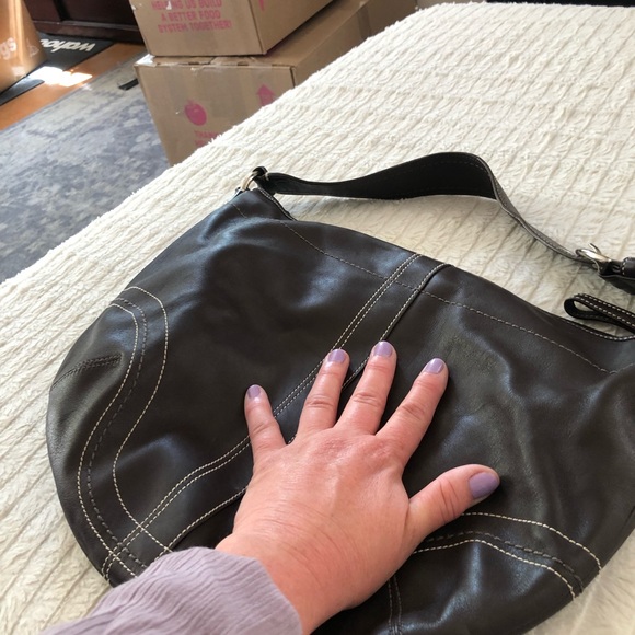 COACH Brown vintage purse  VERY good  condition very clean no blemishes - Picture 9 of 9